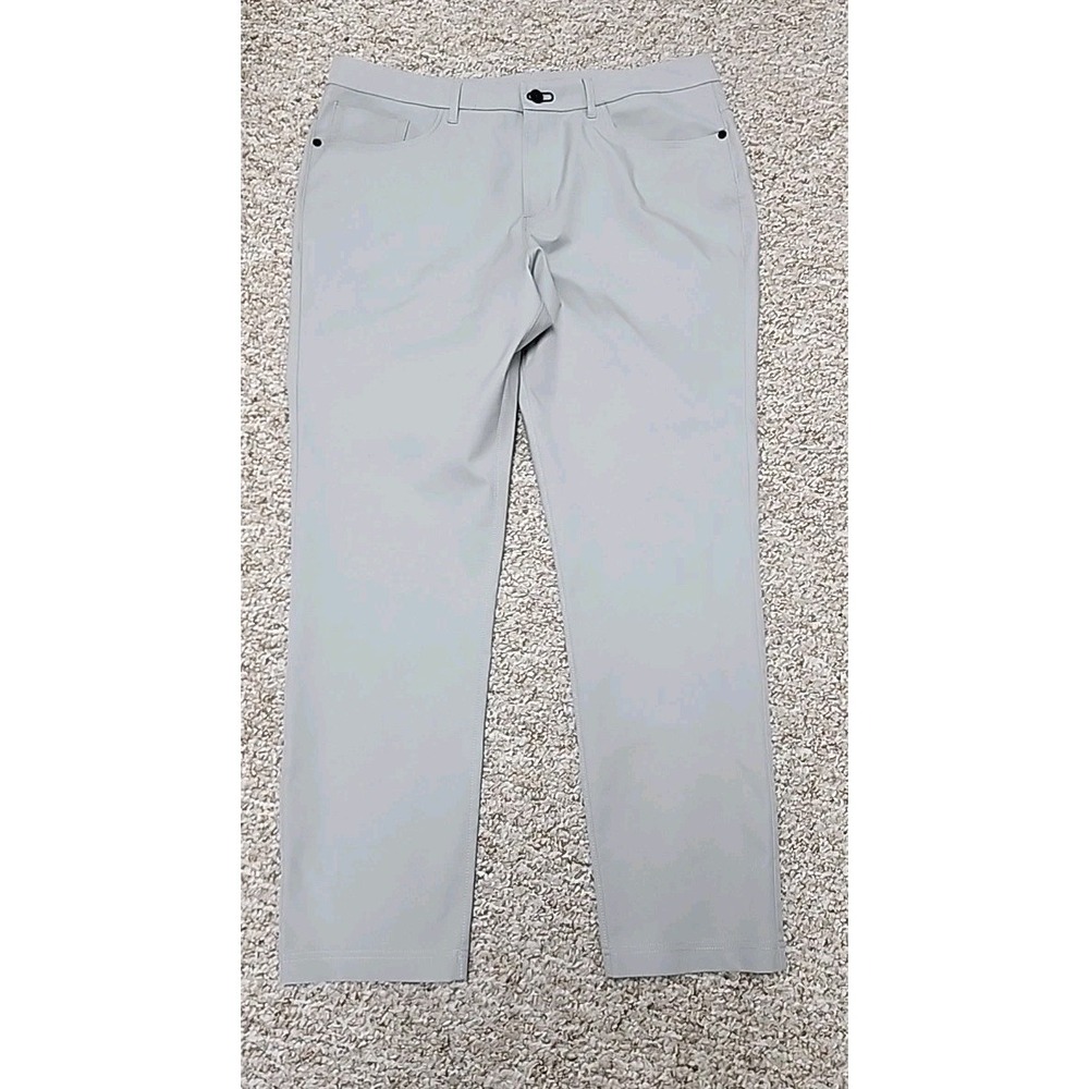 Public Rec Performance 36x32 Straight Leg Light Grey 36x30 Actual